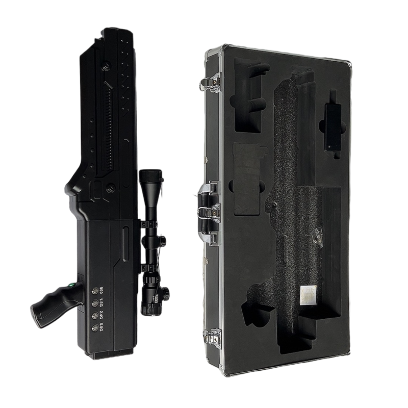  大洼手持便携式枪型低空防御反制四通道A型