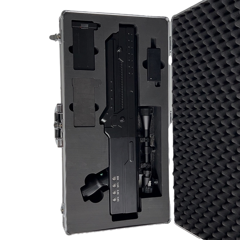  大洼手持便携式枪型低空防御反制四通道B型